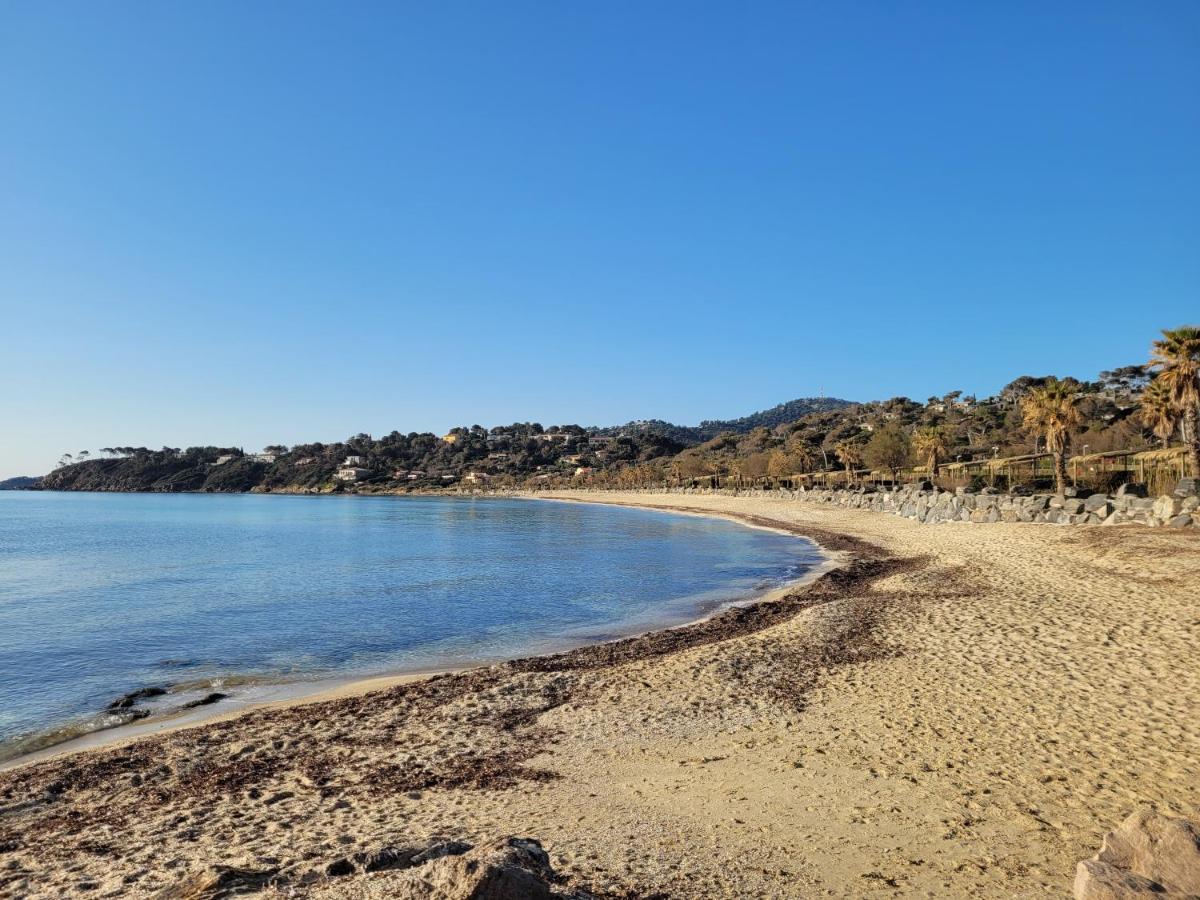 Appartement Paisible Avec Vue Panoramique Mer Et Acces Direct Plage Bormes-les-Mimosas Esterno foto